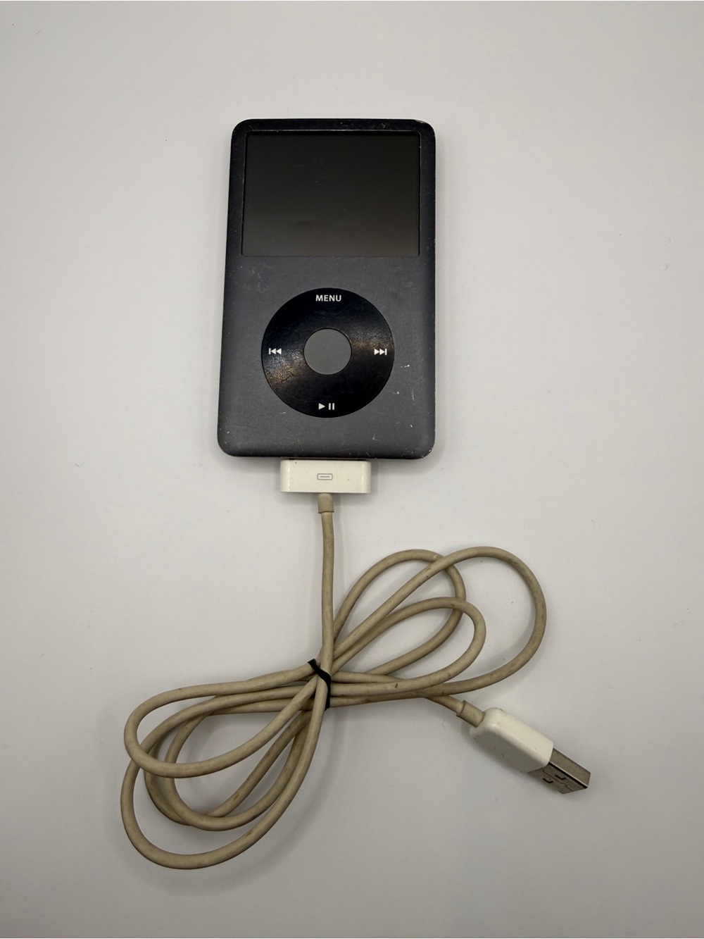 Apple iPod Classic 6th Gen Grey 120GB w/Original 30-Pin USB Cable Portable Music - Picture 3 of 4